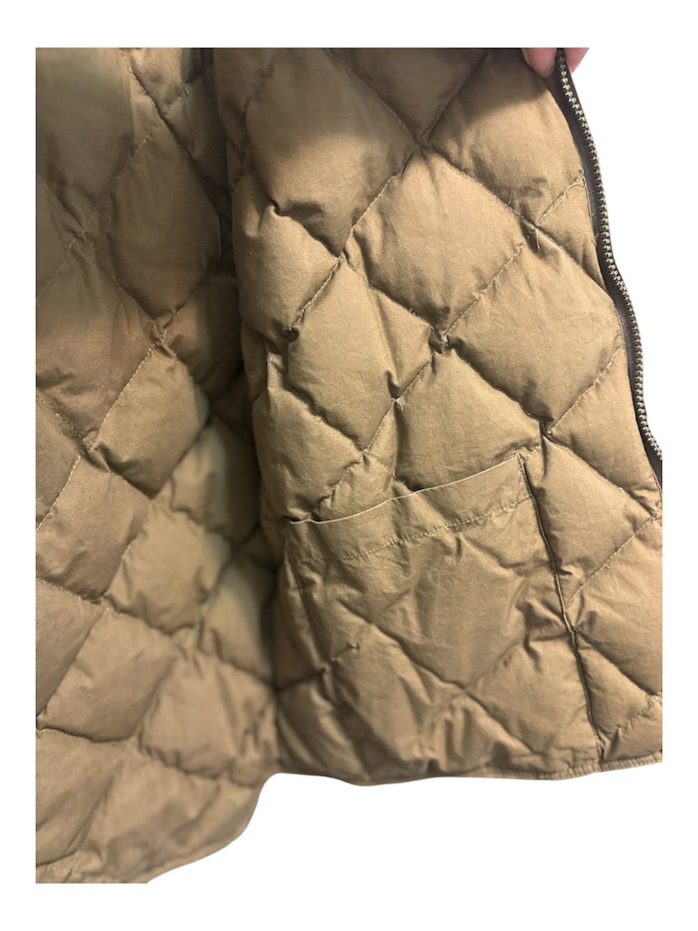 Vintage J. Crew Oarsman Tag Bomber Puffer Jacket Detachable Sleeve Down Gorpcore - Picture 6 of 7